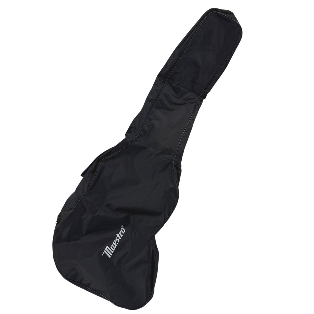 Maestro Acoustic Guitar Gig Bag Black Soft Case with Shoulder Strap 42 Inch